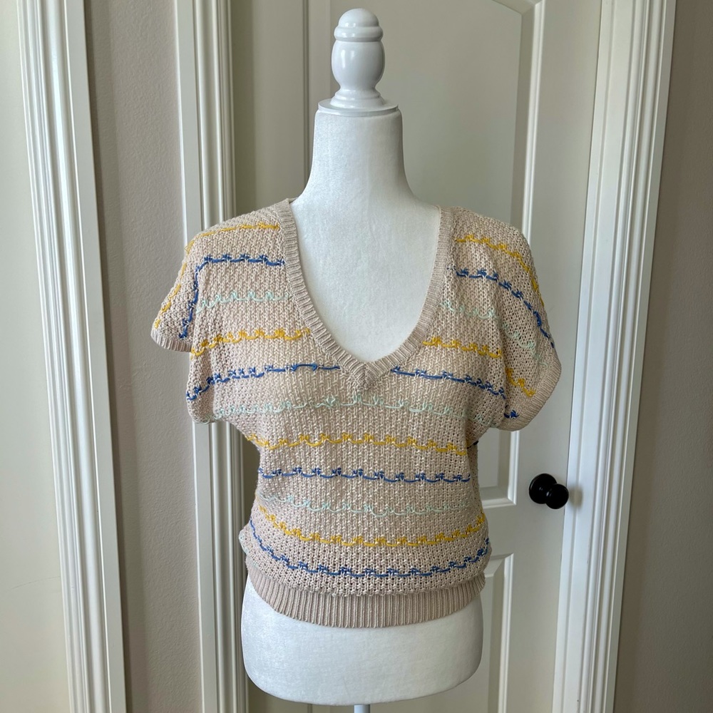 Vest knitted shirt